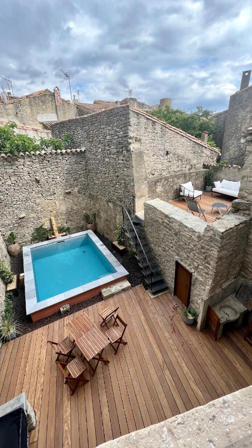 La Maison Du Puits Cesseras Buitenkant foto